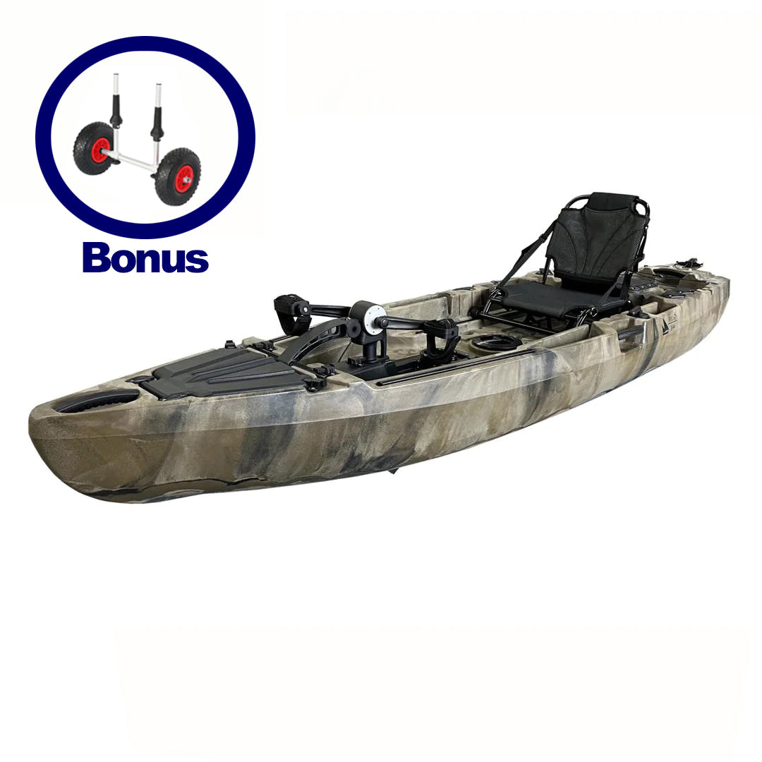 FishTrekker 10ft Pedal Kayak – FFL WATERS