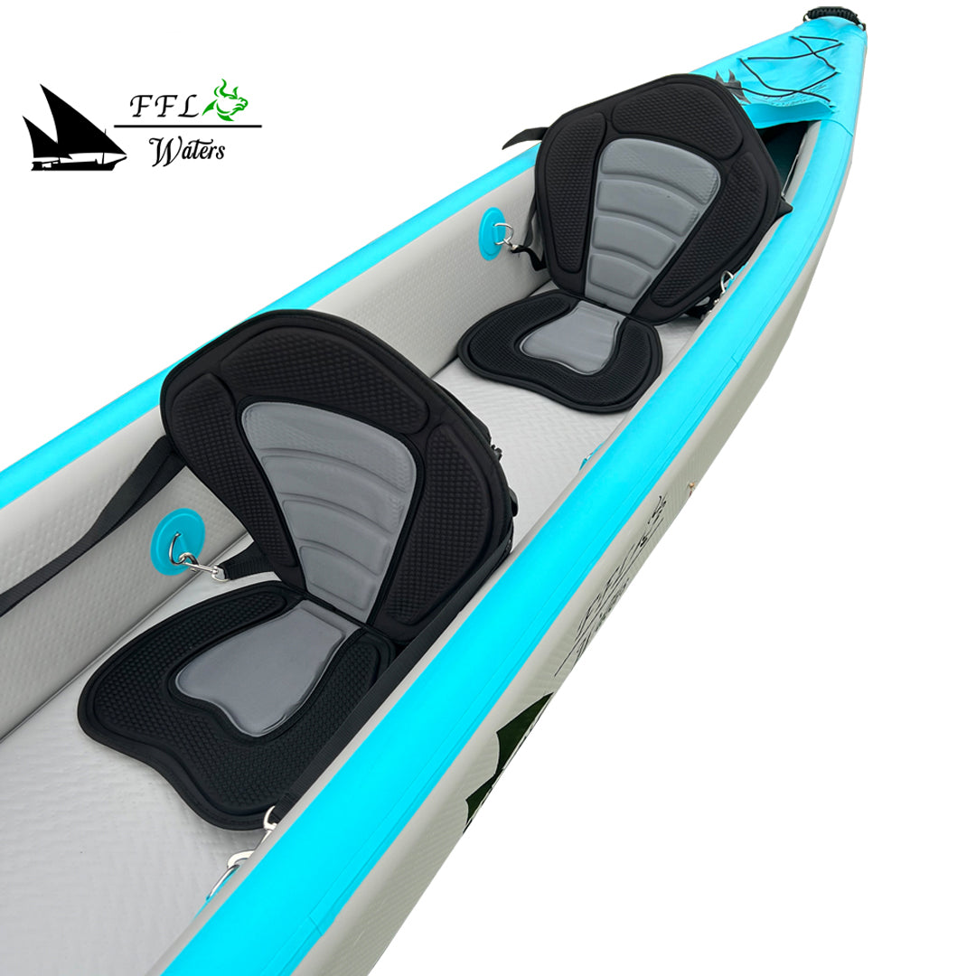 2+1 Person Inflatable Tandem Kayak 15ft